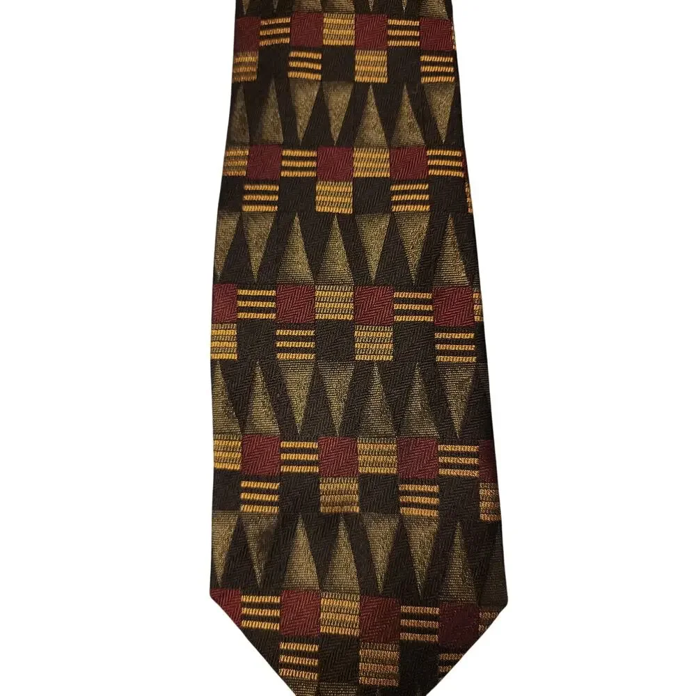 City of London Ferrell Reed Nordstrom Mens Silk Necktie Vintage Hand Made Tie